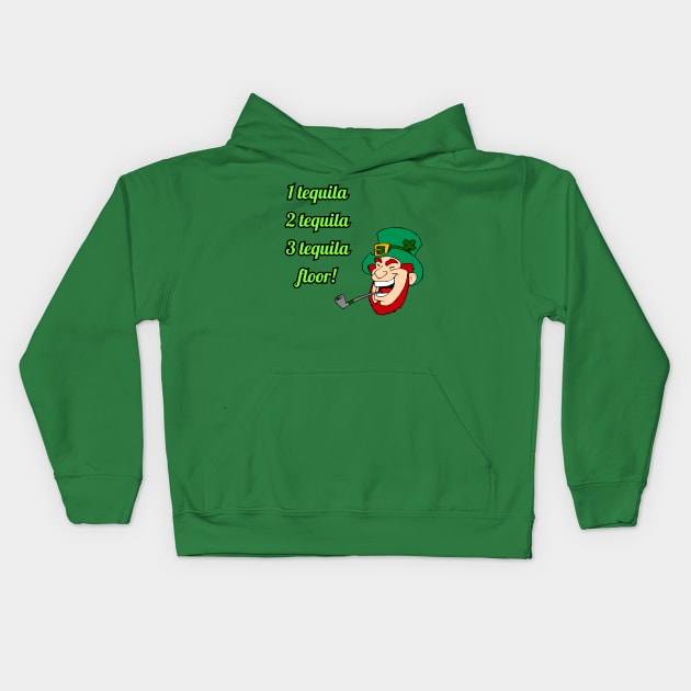 Tequila Tee Kids Hoodie by Ray Nichols